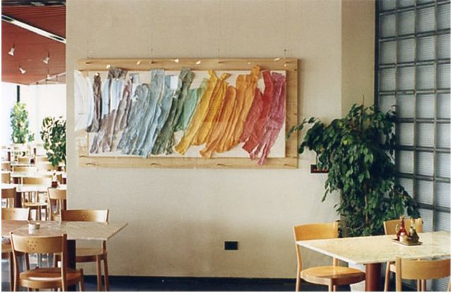 Colore forma, 1986, installed at Forte Crest, San Donato Milanese, Andrea Cesari