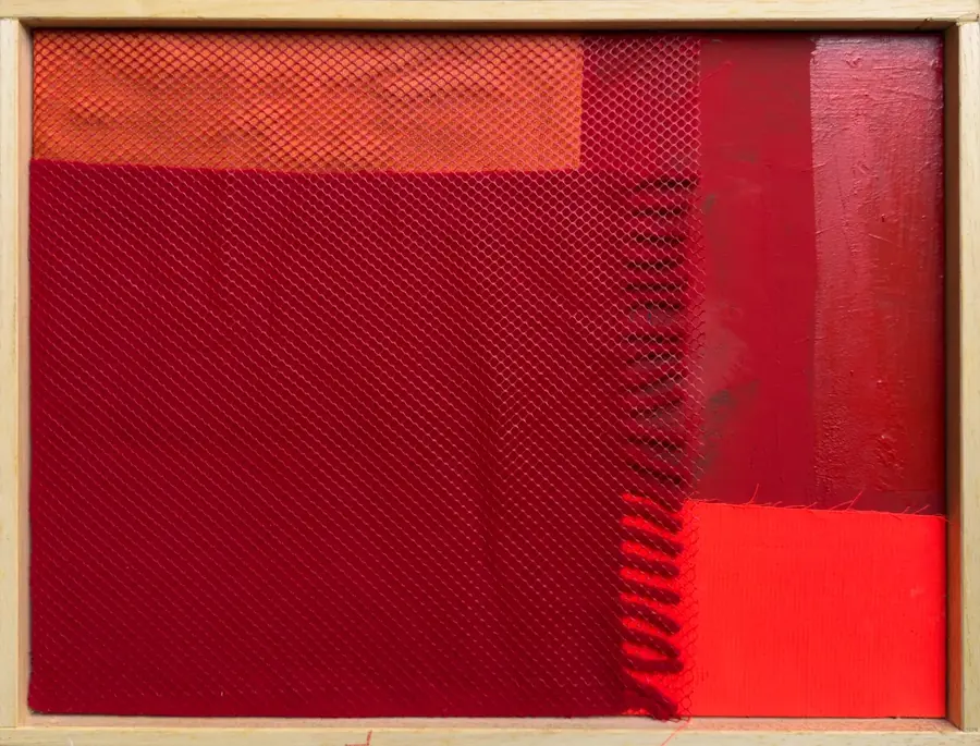 Rosso in trasparenza (5), 2021, Andrea Cesari