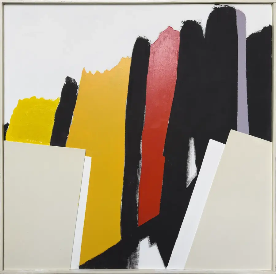 Colore, segno, forma e angoli, 2017, Andrea Cesari
